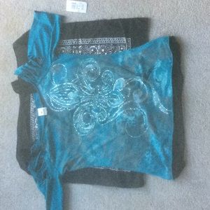 Turquoise Blouse NWT
